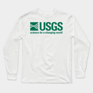 USGS Green Logo Long Sleeve T-Shirt