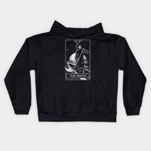 The Death - Grim Reaper Skull Gift Kids Hoodie