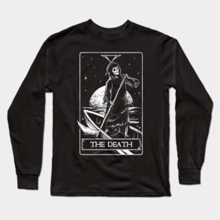 The Death - Grim Reaper Skull Gift Long Sleeve T-Shirt
