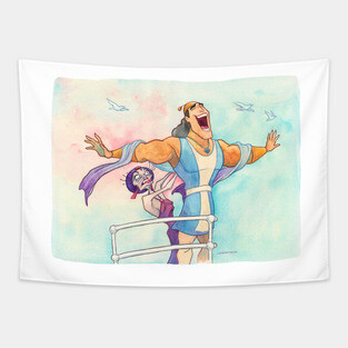 My Kronk Will Go On Tapestry