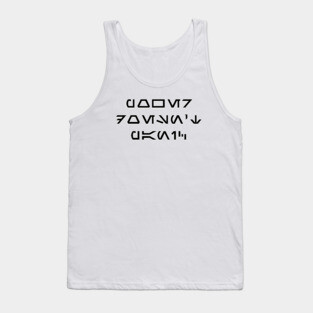 Andor "Power Doesn't Panic" Tank Top