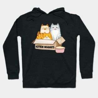 Kitten Nuggets T Shirt and Apparel Hoodie