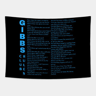 TV CRime Drama Rules Tapestry