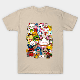 Maneki Neko (Lucky Cat) Collection T-Shirt