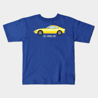 Opel GT, yellow Kids T-Shirt