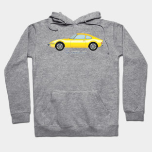 Opel GT, yellow Hoodie