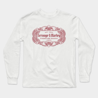 Scrooge & Marley Counting House London - Est. 1843 Long Sleeve T-Shirt
