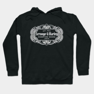 Scrooge & Marley Counting House London - Est. 1843 - vintage logo Hoodie