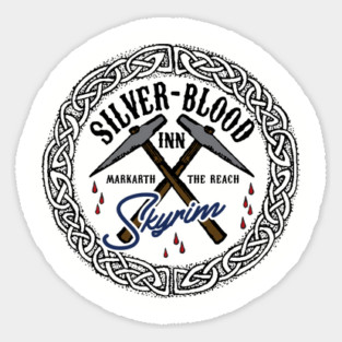 Silver-Blood Inn Sticker