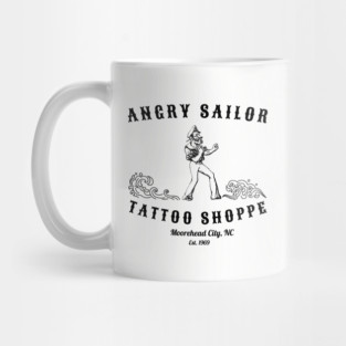 Angry Sailor Tattoo Shoppe Mug