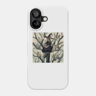 Witch and Owl Phone Case