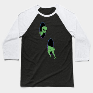 Alien space portal Baseball T-Shirt