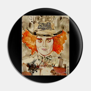 Mad Hatter Pin