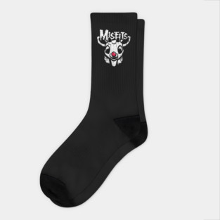 Misfits: Rudolph the Red-Nosed Reindeer Socks