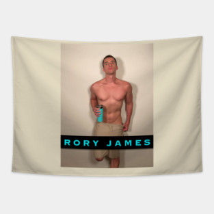 Rory James Champagne Thermos Tapestry