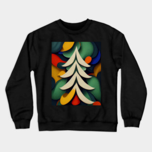 christmas tree indoor Crewneck Sweatshirt