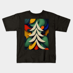 christmas tree indoor Kids T-Shirt