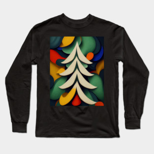 christmas tree indoor Long Sleeve T-Shirt