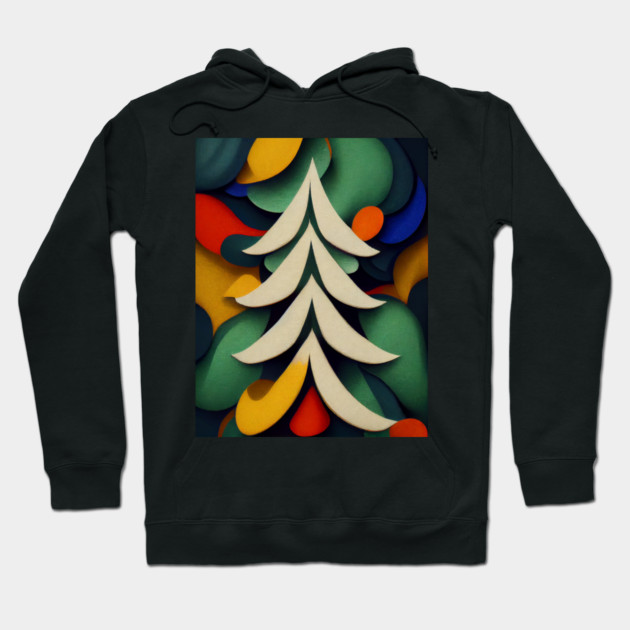 christmas tree indoor Hoodie by yangho