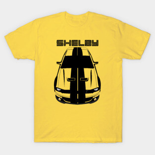 Mustang Shelby GT500 2007-2009 - Black lines T-Shirt