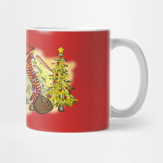 Baseball Christmas Trees Xmas Gift by The WYLD Tribe