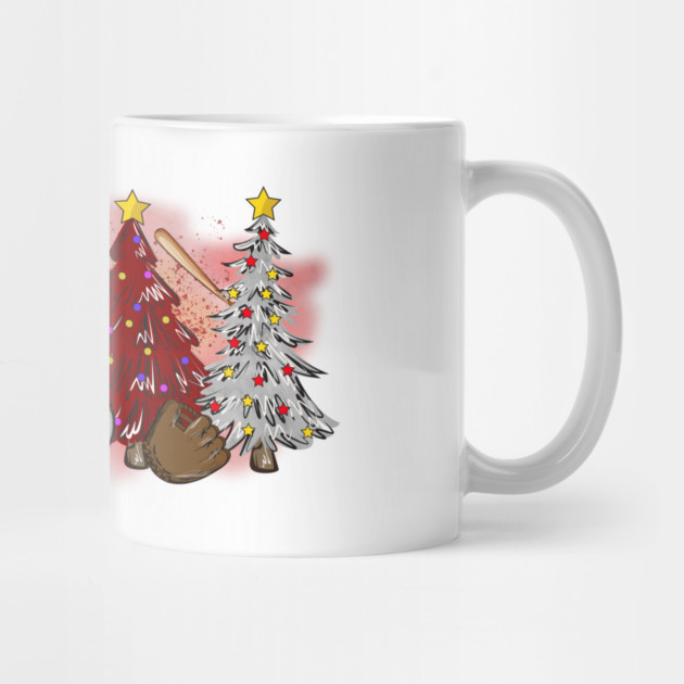 Softball Christmas Trees Xmas Gifts by The WYLD Tribe