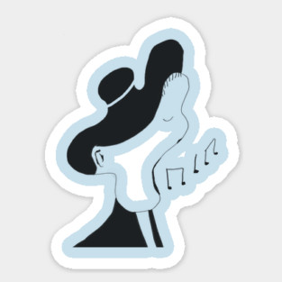 Opera Singer Sticker