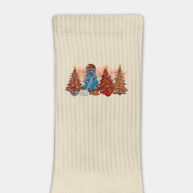 Rugby Football Christmas Trees Xmas Gift by The WYLD Tribe