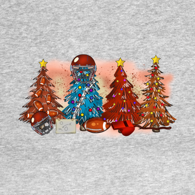 Rugby Football Christmas Trees Xmas Gift by The WYLD Tribe