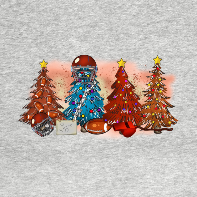 Rugby Football Christmas Trees Xmas Gift by The WYLD Tribe