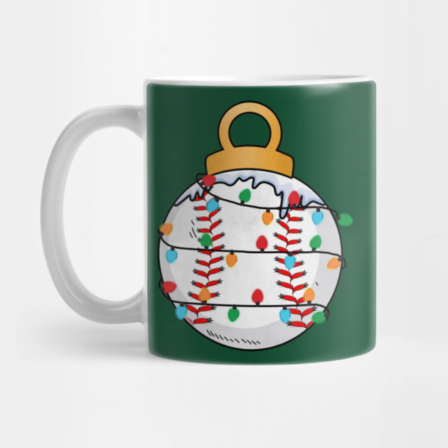 Baseball Christmas Lights by The WYLD Tribe