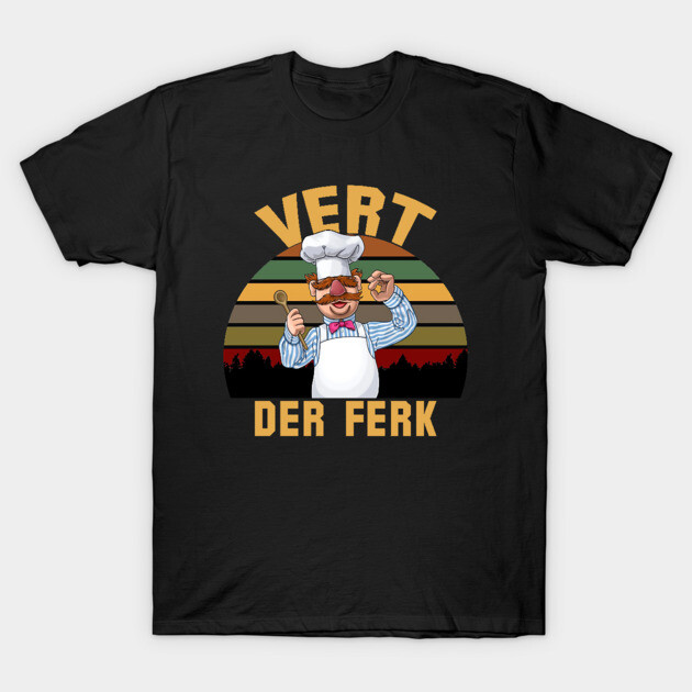 vert der ferk T-Shirt by neilholman