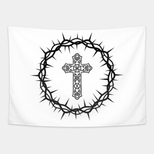 Cross Of Faith Tapestry