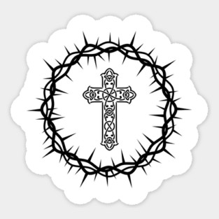 Cross Of Faith Sticker