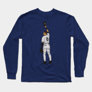 Derek Jeter Tips His Hat Long Sleeve T-Shirt