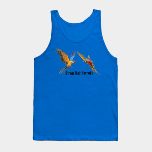 Straw Hat Parrots Luffy and Zoro: Color Tank Top