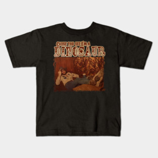 kurniamarga vintage Hank Williams jr dinosaur Kids T-Shirt