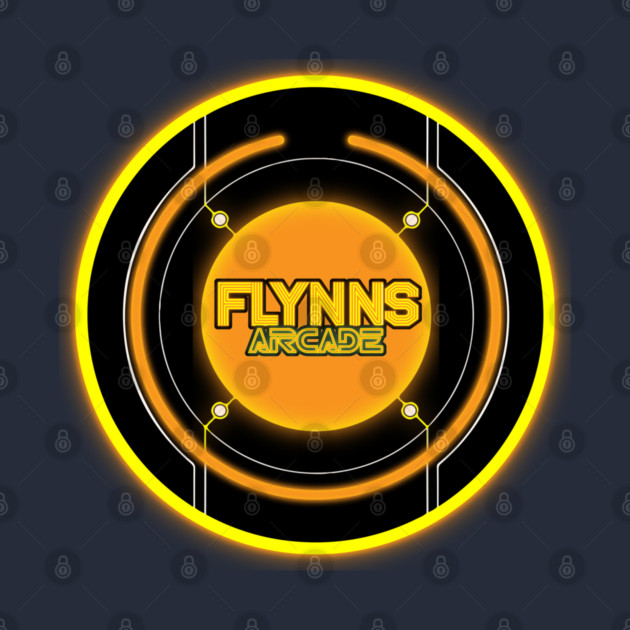 Flynn's Orange Neon by DeepDiveThreads