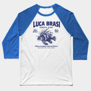 Luca Brasi Exotic Fish Baseball T-Shirt