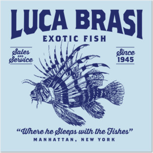 Luca Brasi Exotic Fish Posters and Art
