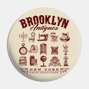 Brooklyn Antiques Pin