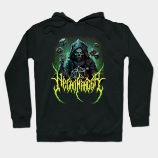 Necromancer Death Metal design Hoodie