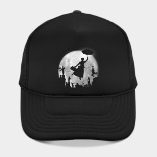 Full Moon over London Rooftops Hat