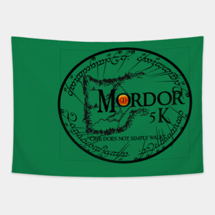 Mordor 5K Tapestry