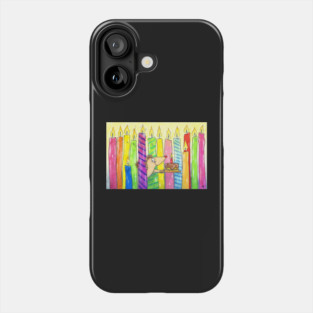 Candles Happy Birthday Phone Case