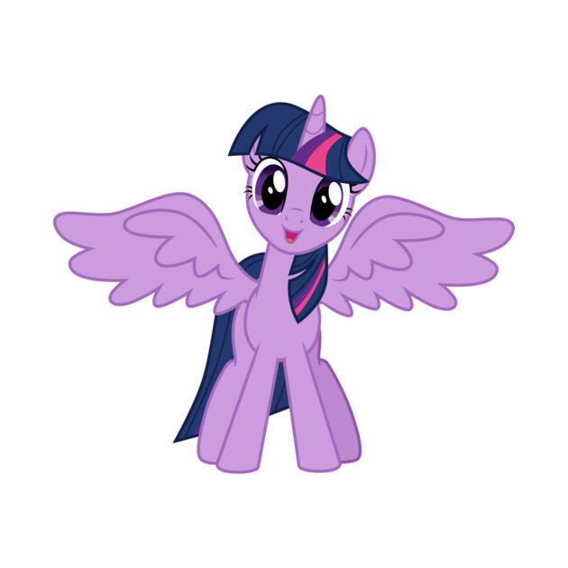 Twilight Sparkle is excited My Little Pony Pin TeePublic