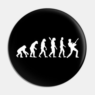 Guitar Player Evolution Pin
