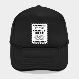 Approved by the comics code authority Hat