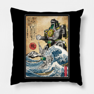 Dragonzord in Japan Pillow