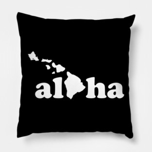 aloha Hawaii Islands Pillow